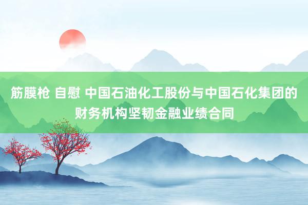 筋膜枪 自慰 中国石油化工股份与中国石化集团的财务机构坚韧金融业绩合同